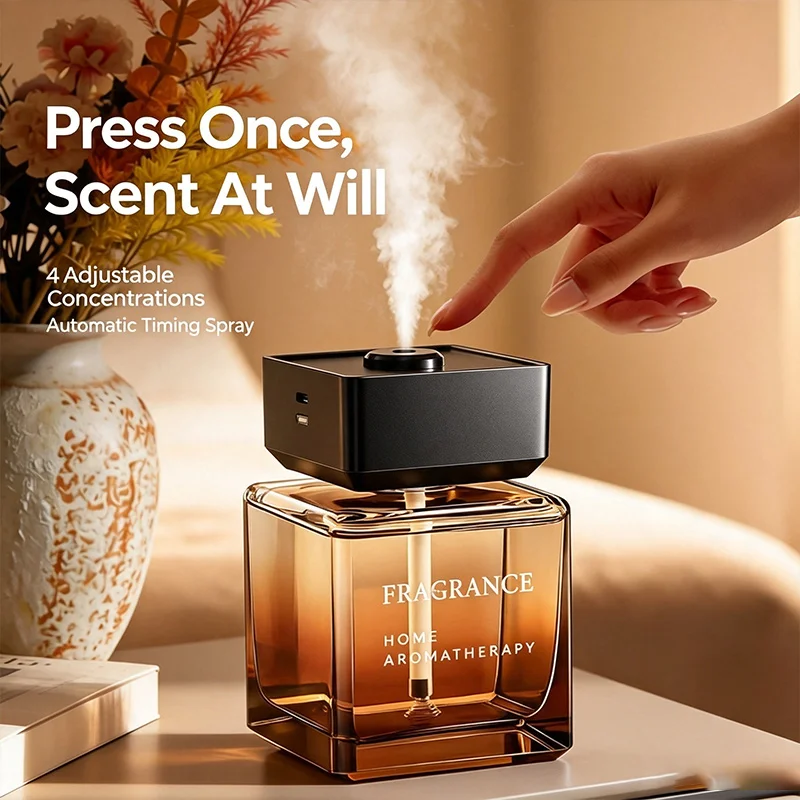Home Bathroom Freshener - สเปรย์ปรับอากาศสำหรับบ้าน ระดับโรงแรม สเปรย์ปรับกลิ่นอัตโนมัติ กลิ่นหอมติดทนนาน กำจัดกลิ่นไม่พึงประสงค์ สำหรับห้องนอน
