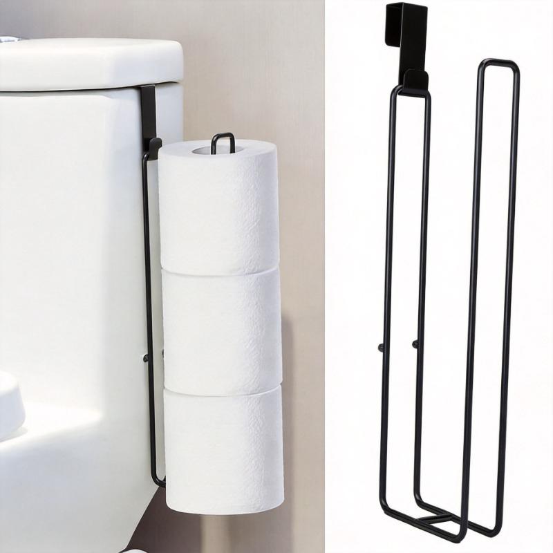 Home Bathroom Paper Towels - ที่แขวนกระดาษชำระติดผนังสุดหรู กันน้ำ กันลื่น ที่วางม้วนกระดาษทิชชู อุปกรณ์ห้องน้ำทันสมัย ตะขอแขวนกระดาษทิชชูในครัว
