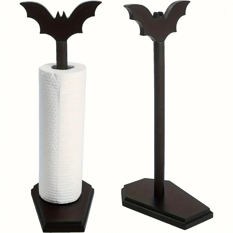 Home Bathroom Paper Towels - ที่ใส่กระดาษเช็ดมือค้างคาว - ตกแต่งฮาโลวีนสําหรับห้องครัวและห้องน้ํา - ตกแต่งบ้านแบบกอธิคสําหรับความแปลกใหม่และความอยากรู้อยากเห็น