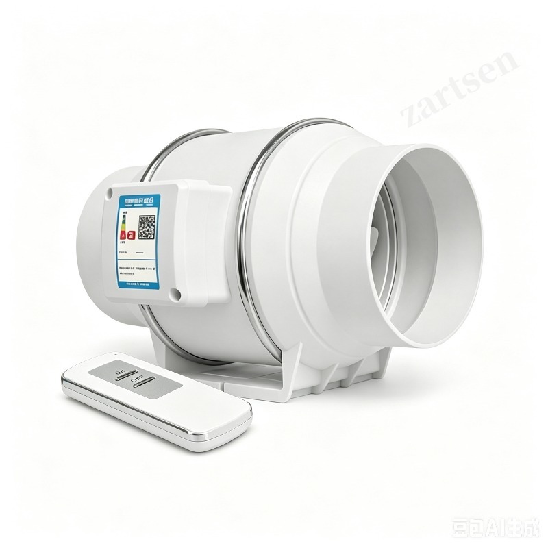 Home Bathroom Ventilation - พัดลมดูดอากาศแบบเงียบสำหรับบ้าน พัดลมดูดอากาศแบบอินไลน์ 220V สำหรับห้องน้ำ ห้องครัว ห้องส้วม