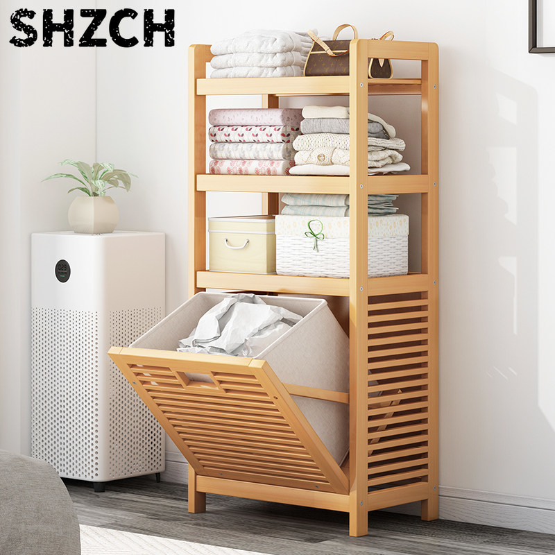 ตะกร้าผ้าหลายชั้นทำจากไม้ไผ่ ด - Home Bathroom Ventilation บทวิจารณ์และราคา