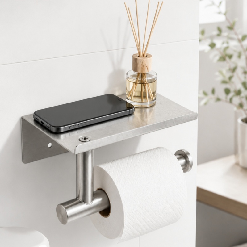 ที่วางกระดาษชำระสแตนเลสสำหรับห - Home Bathroom Paper Towels บทวิจารณ์และราคา