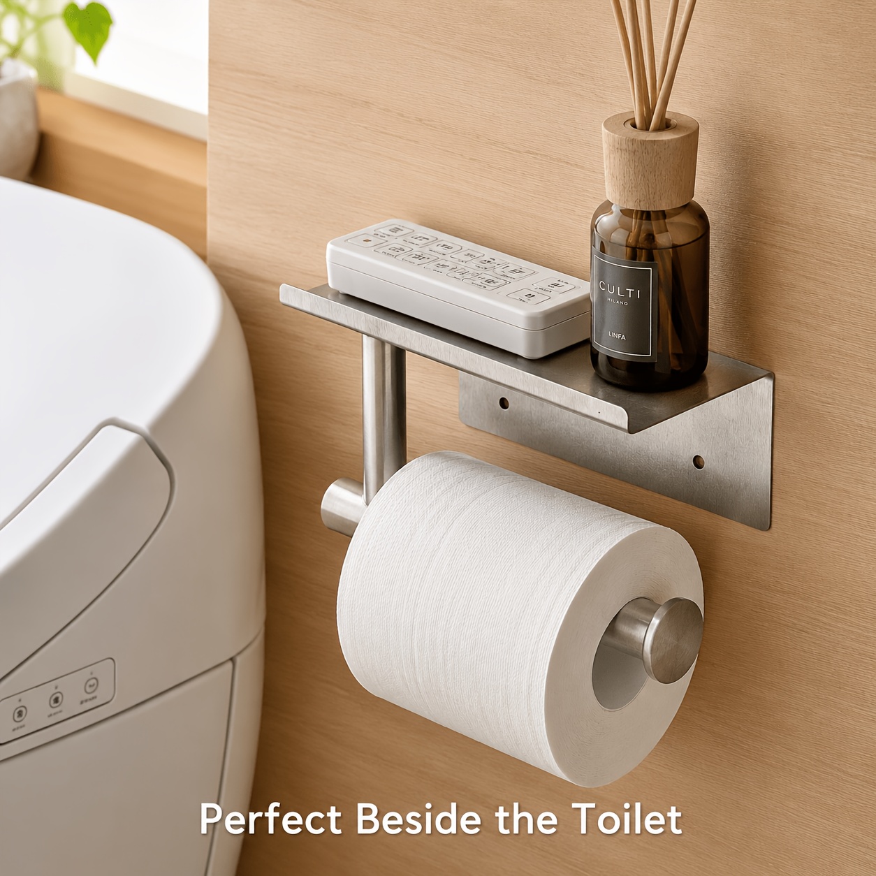 ที่วางกระดาษชำระสแตนเลสสำหรับห - Home Bathroom Paper Towels บทวิจารณ์และราคา