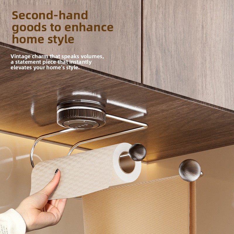 ชั้นวางของติดผนังแบบไม่ต้องเจา - Home Bathroom Paper Towels บทวิจารณ์และราคา