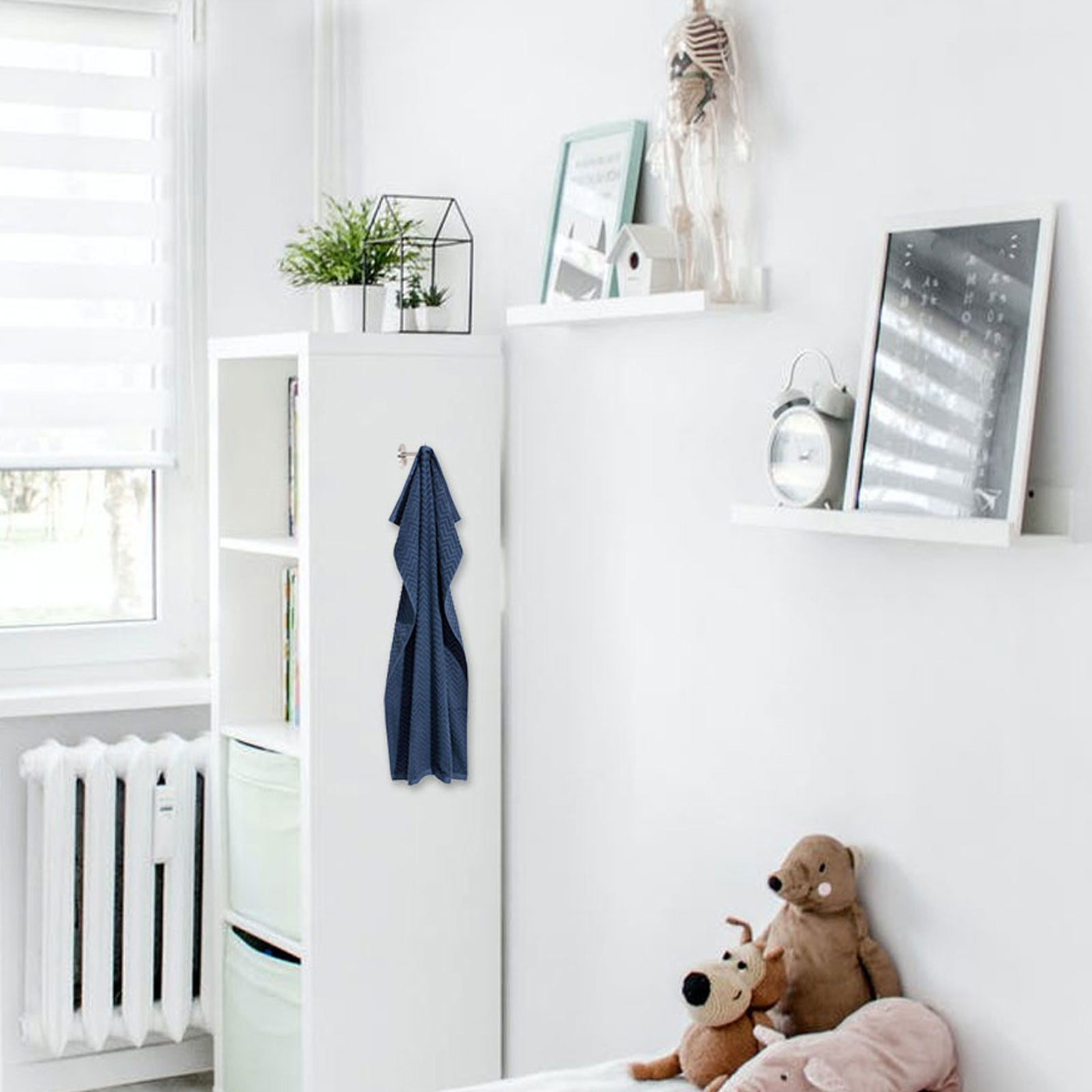 ตะขอโลหะ 6 ชิ้น ตะขอแขวนผนังสแ - Home Design Bathroom บทวิจารณ์และราคา