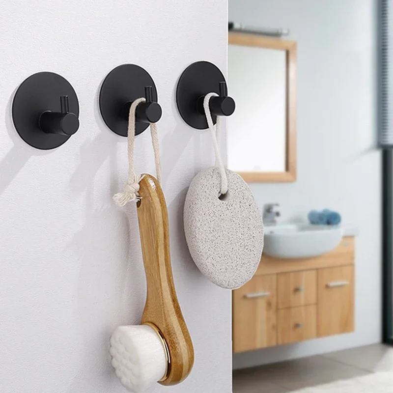 2pcs Self Adhesive ห้องน้ํา Ro - Robe Hook Adhesive บทวิจารณ์และราคา