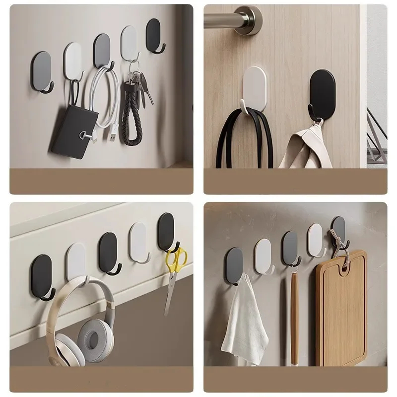 ตะขอแขวนผนังแบบติดเอง 1/10 ชิ้ - Robe Hook Adhesive บทวิจารณ์และราคา