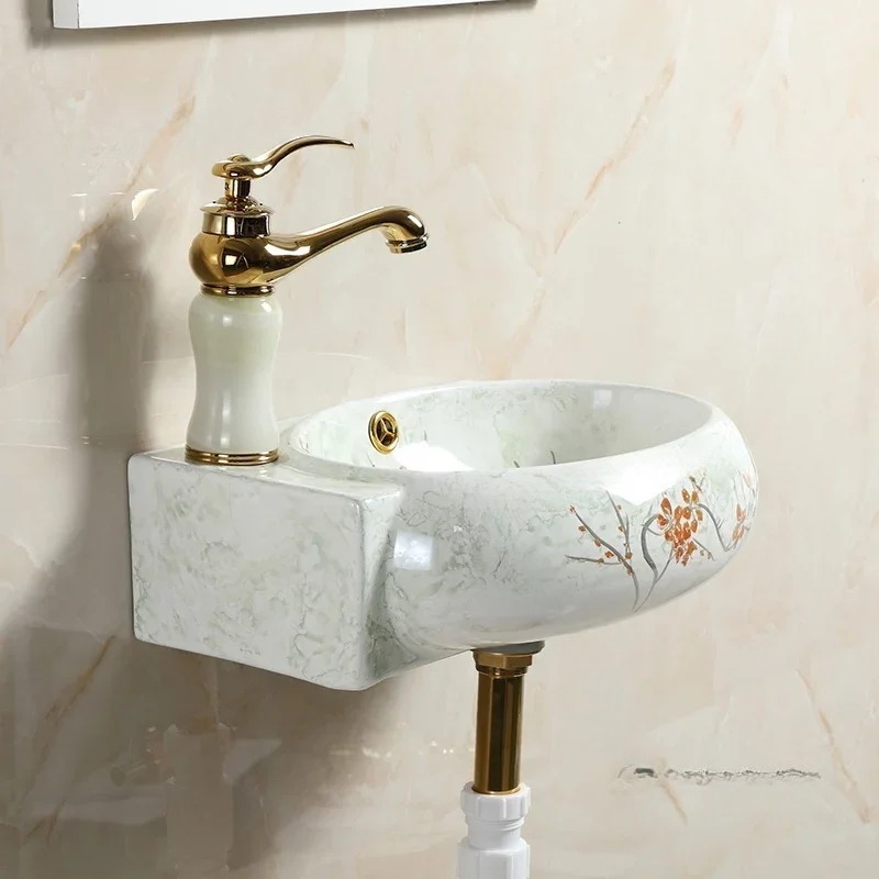 อ่างล้างหน้าเซรามิกทรงสามเหลี่ - Home Design Bathroom บทวิจารณ์และราคา