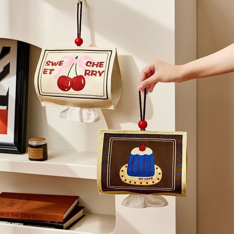 ถุงใส่กระดาษทิชชูแบบแขวนน่ารัก - Home Bathroom Paper Towels บทวิจารณ์และราคา
