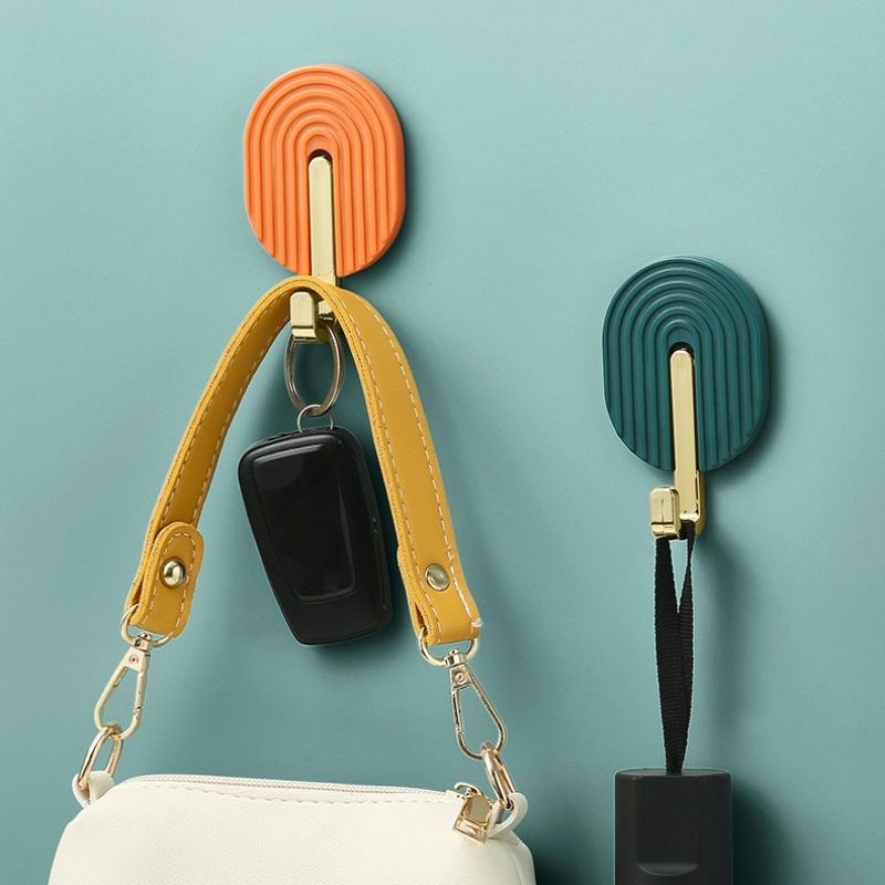 2PCS พลาสติก Self-Adhesive Hoo - Robe Hook Adhesive บทวิจารณ์และราคา