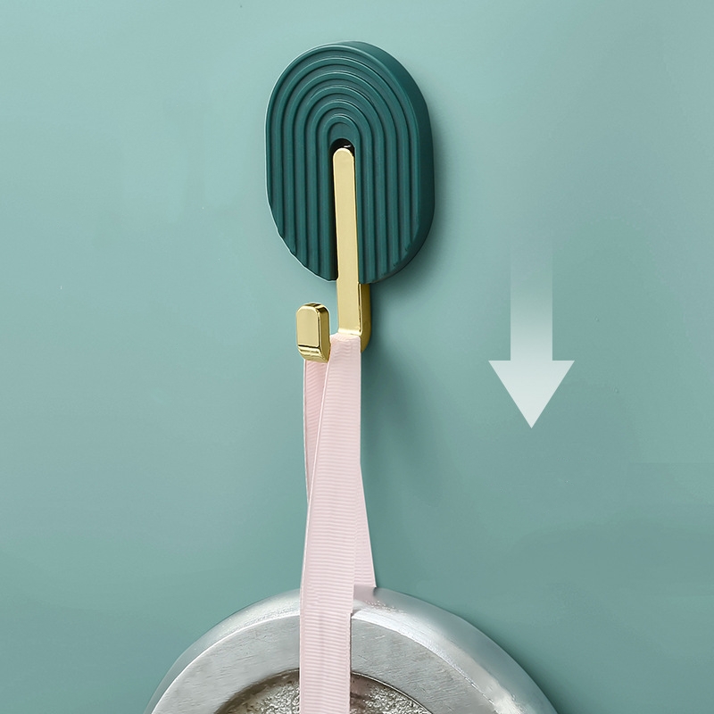 2PCS พลาสติก Self-Adhesive Hoo - Robe Hook Adhesive บทวิจารณ์และราคา