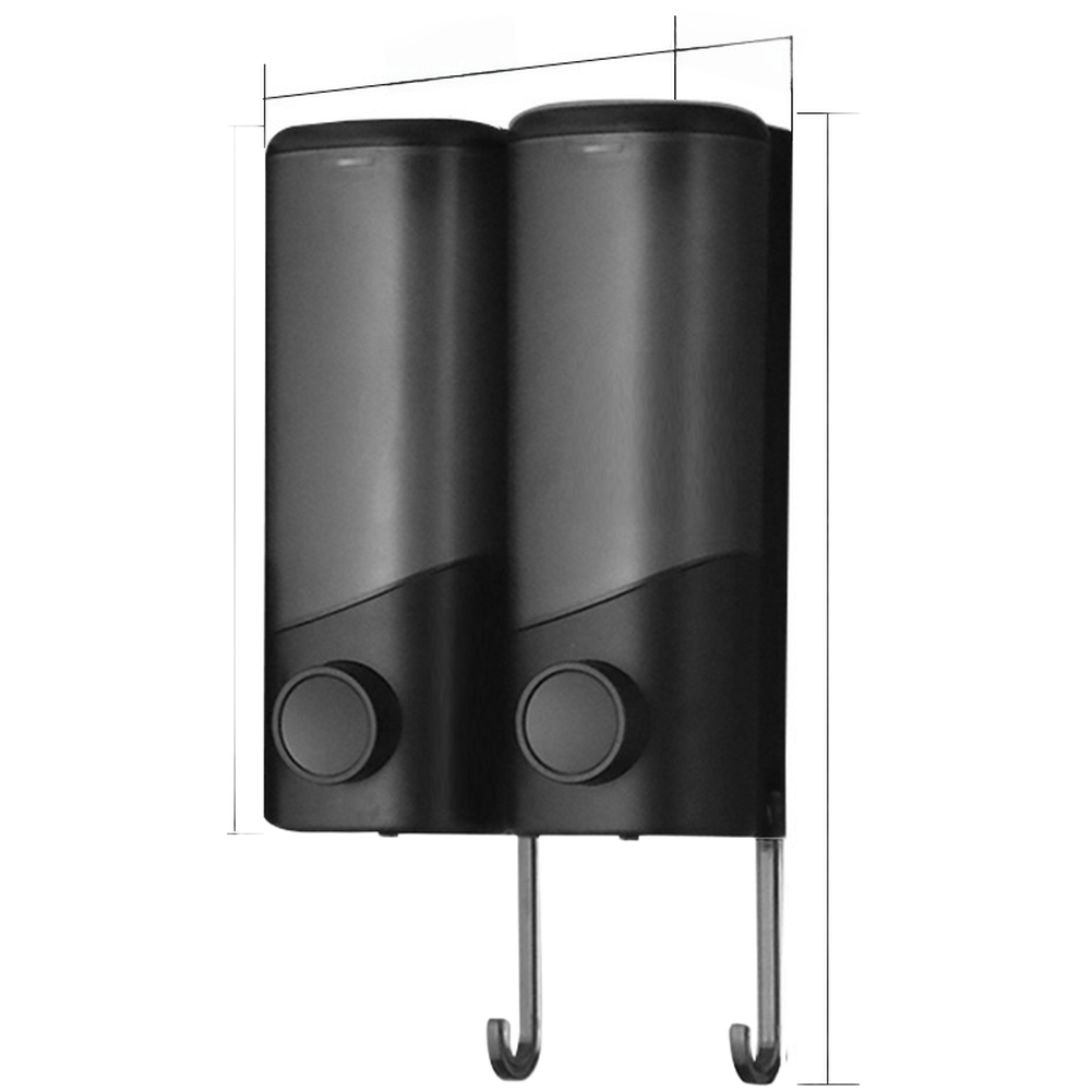 เครื่องจ่ายสบู่ติดผนังสำหรับใช - Home Bathroom Wall Soap Dispenser บทวิจารณ์และราคา
