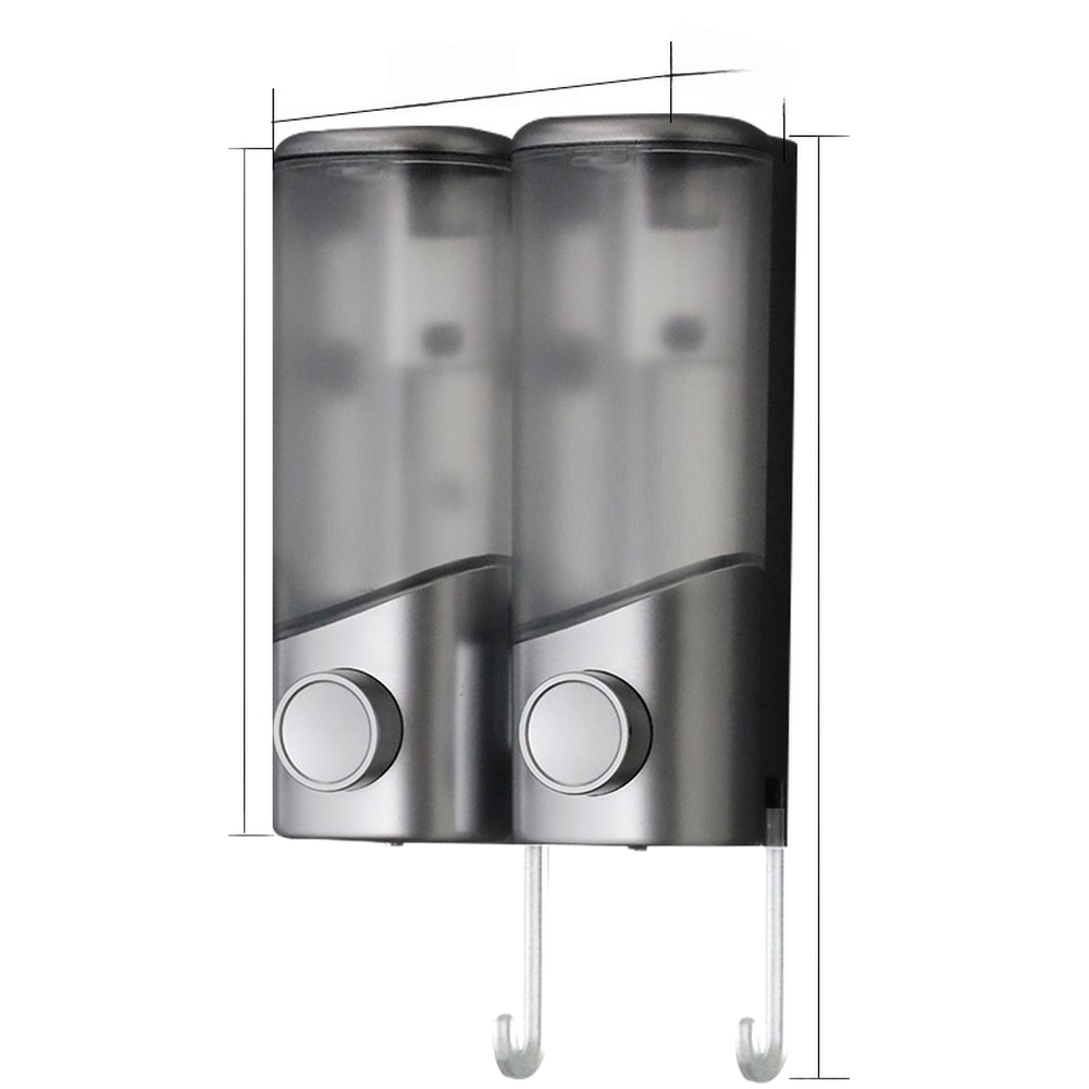 เครื่องจ่ายสบู่ติดผนังสำหรับใช - Home Bathroom Wall Soap Dispenser บทวิจารณ์และราคา