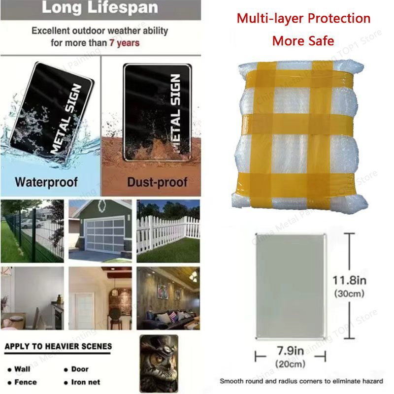 โปสเตอร์ศิลปะติดผนังโลหะ - ของ - Home Bathroom Decor บทวิจารณ์และราคา