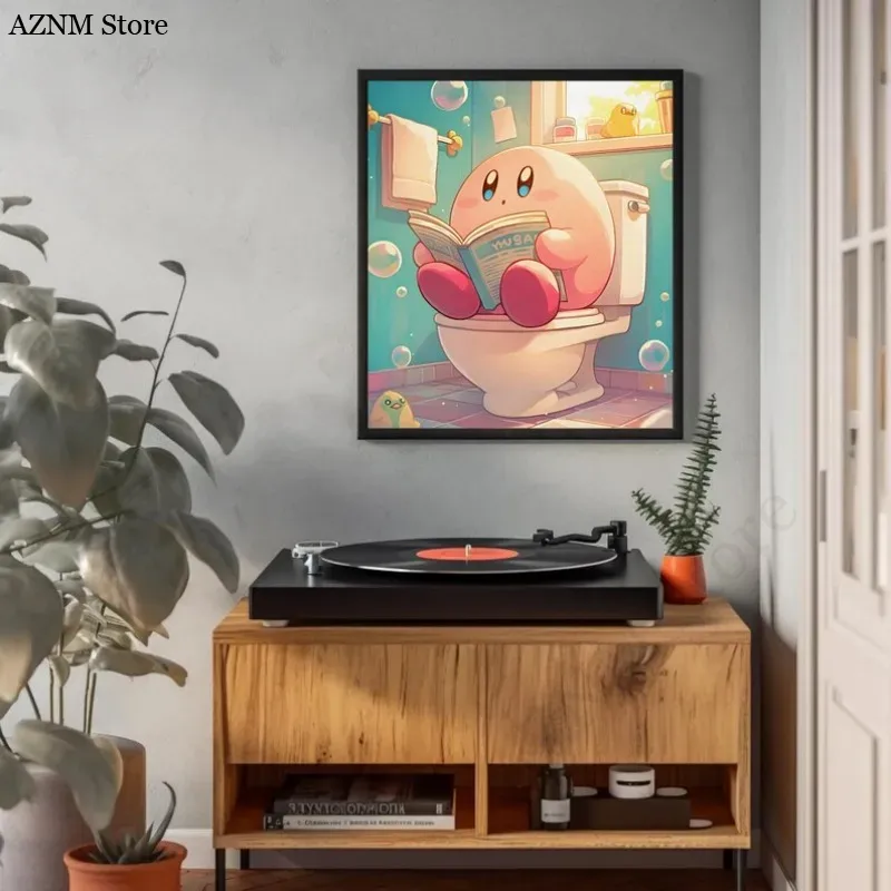 โปสเตอร์วิดีโอเกมการ์ตูนห้องน้ - Home Design Bathroom บทวิจารณ์และราคา