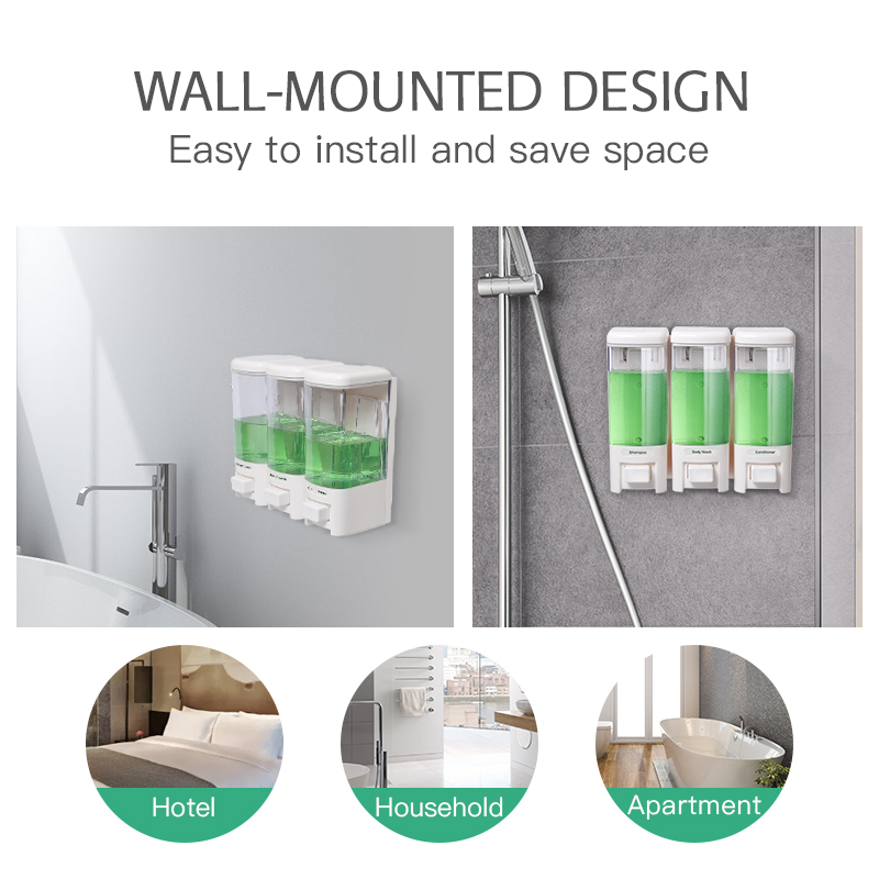 SVAVO เครื่องจ่ายสบู่เหลวติดผน - Home Bathroom Wall Soap Dispenser บทวิจารณ์และราคา