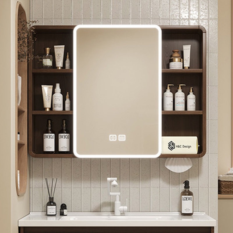 ตู้ห้องน้ำแบบมีกระจก ชั้นวางขอ - Home Design Bathroom บทวิจารณ์และราคา