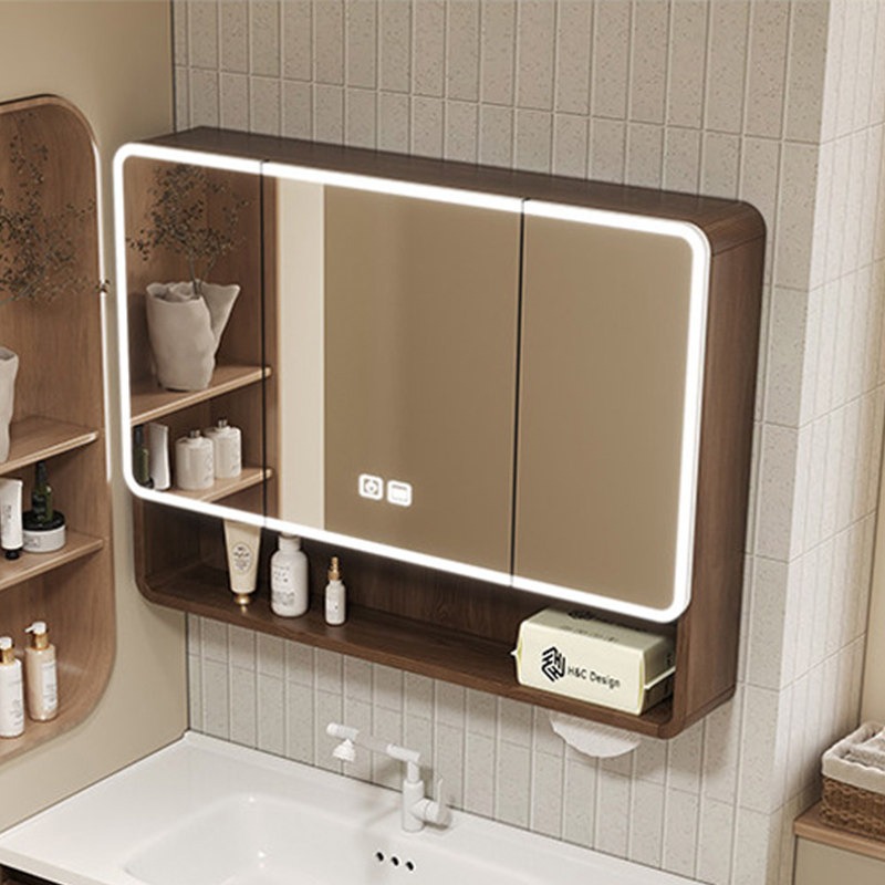 ตู้ห้องน้ำแบบมีกระจก ชั้นวางขอ - Home Design Bathroom บทวิจารณ์และราคา