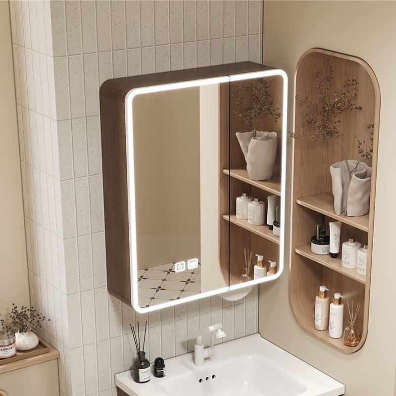ตู้ห้องน้ำแบบมีกระจก ชั้นวางขอ - Home Design Bathroom บทวิจารณ์และราคา