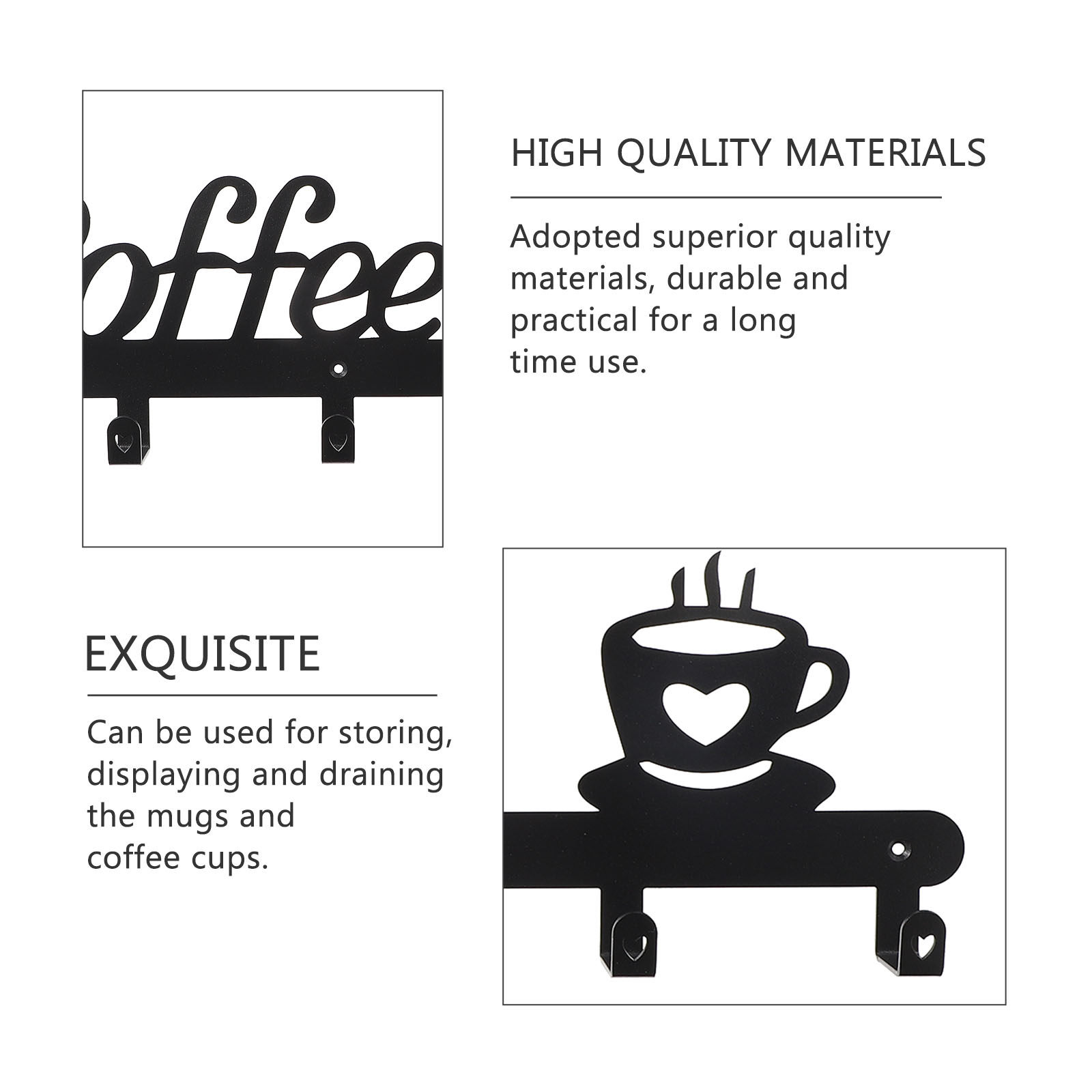 1 ชิ้น ที่แขวนแก้วกาแฟ ที่แขวน - Home Bathroom Decor บทวิจารณ์และราคา