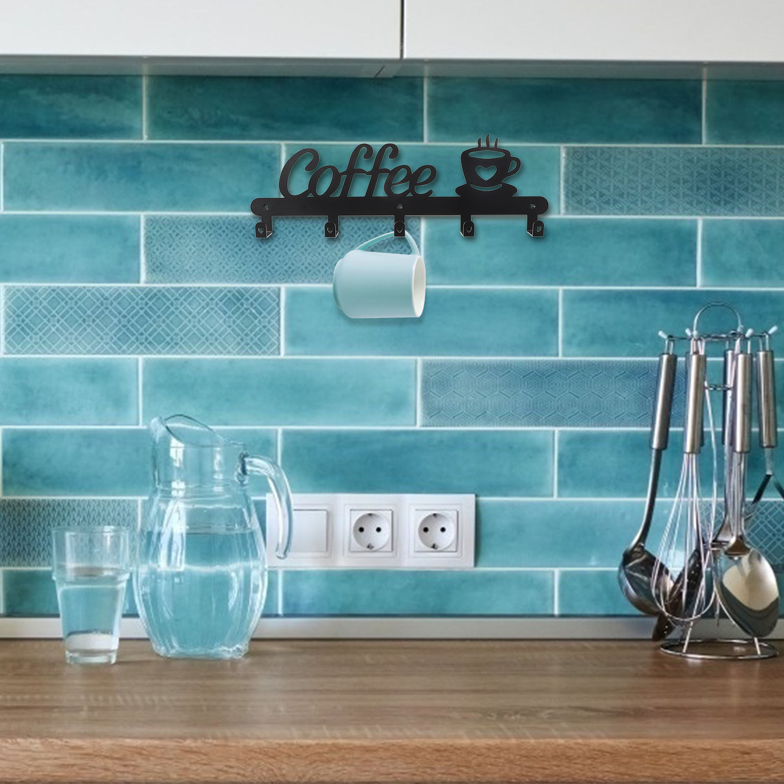 1 ชิ้น ที่แขวนแก้วกาแฟ ที่แขวน - Home Bathroom Decor บทวิจารณ์และราคา