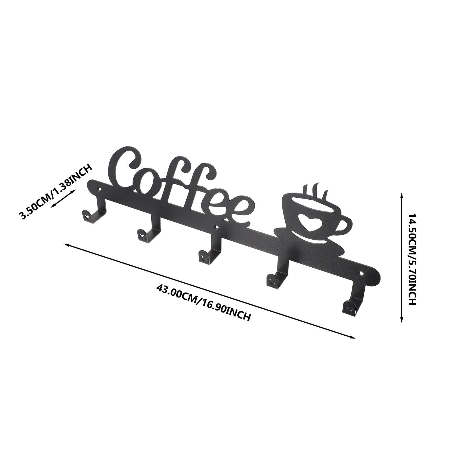 1 ชิ้น ที่แขวนแก้วกาแฟ ที่แขวน - Home Bathroom Decor บทวิจารณ์และราคา