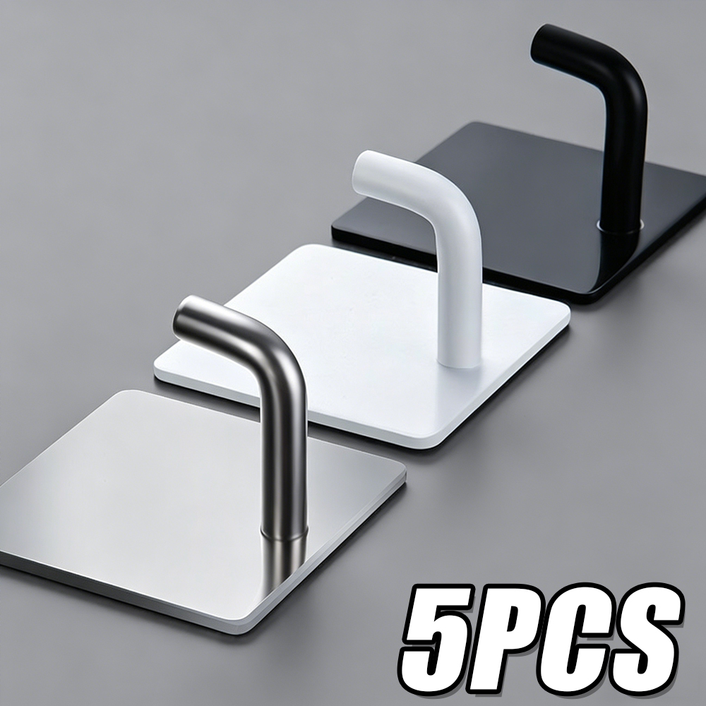 ตะขอแขวนเสื้อคลุมอาบน้ำสแตนเลส - Robe Hook Adhesive บทวิจารณ์และราคา