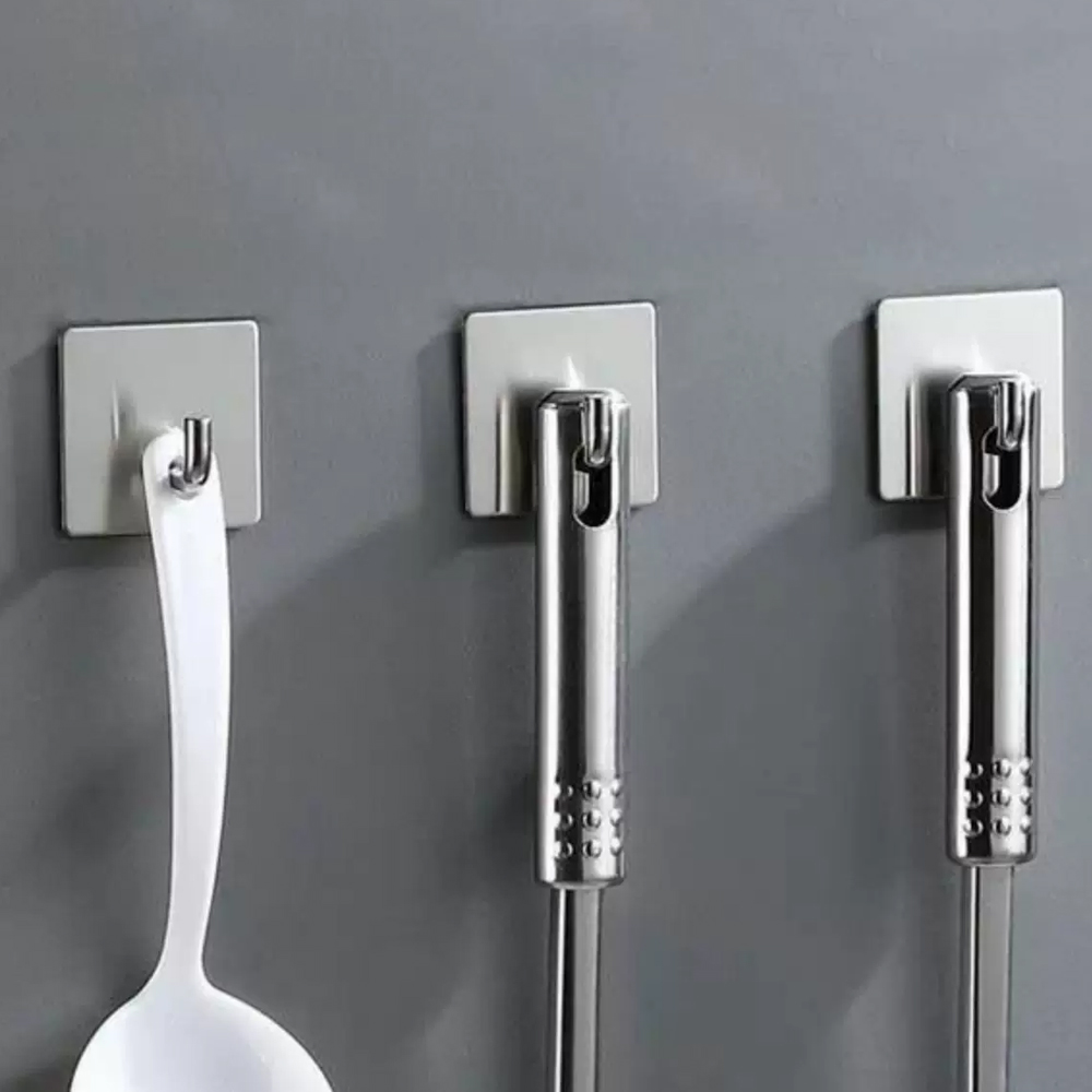 ตะขอแขวนเสื้อคลุมอาบน้ำสแตนเลส - Robe Hook Adhesive บทวิจารณ์และราคา