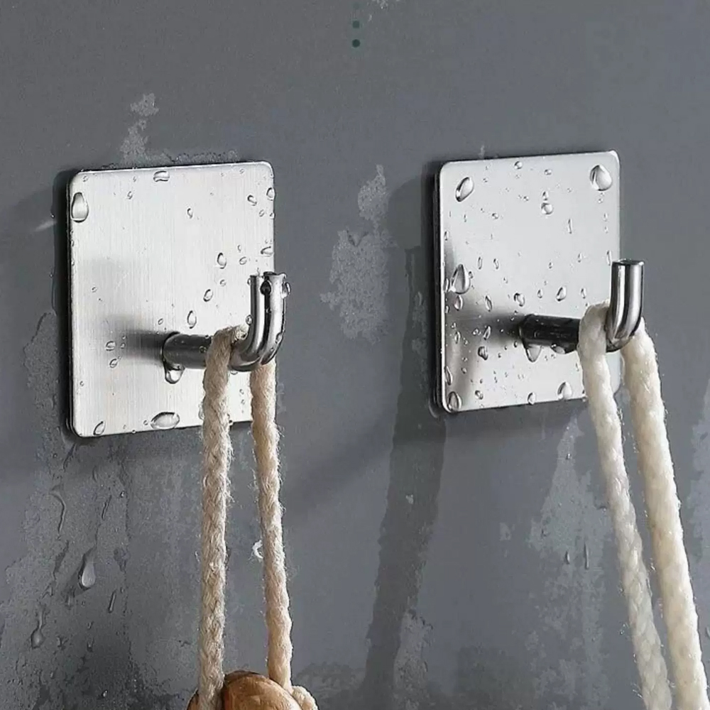 ตะขอแขวนเสื้อคลุมอาบน้ำสแตนเลส - Robe Hook Adhesive บทวิจารณ์และราคา