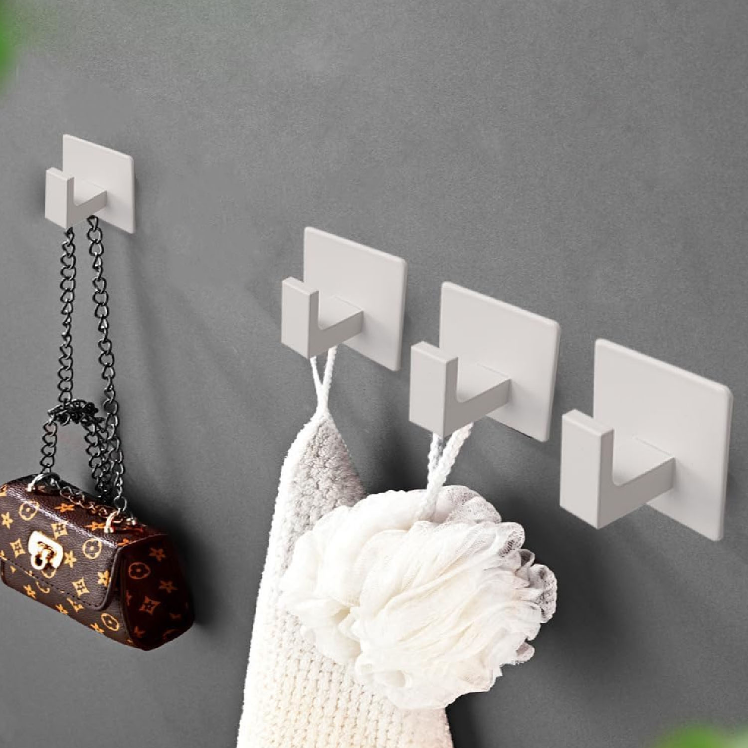 ตะขอแขวนผ้าขนหนูแบบติดผนัง 1 ช - Robe Hook Adhesive บทวิจารณ์และราคา