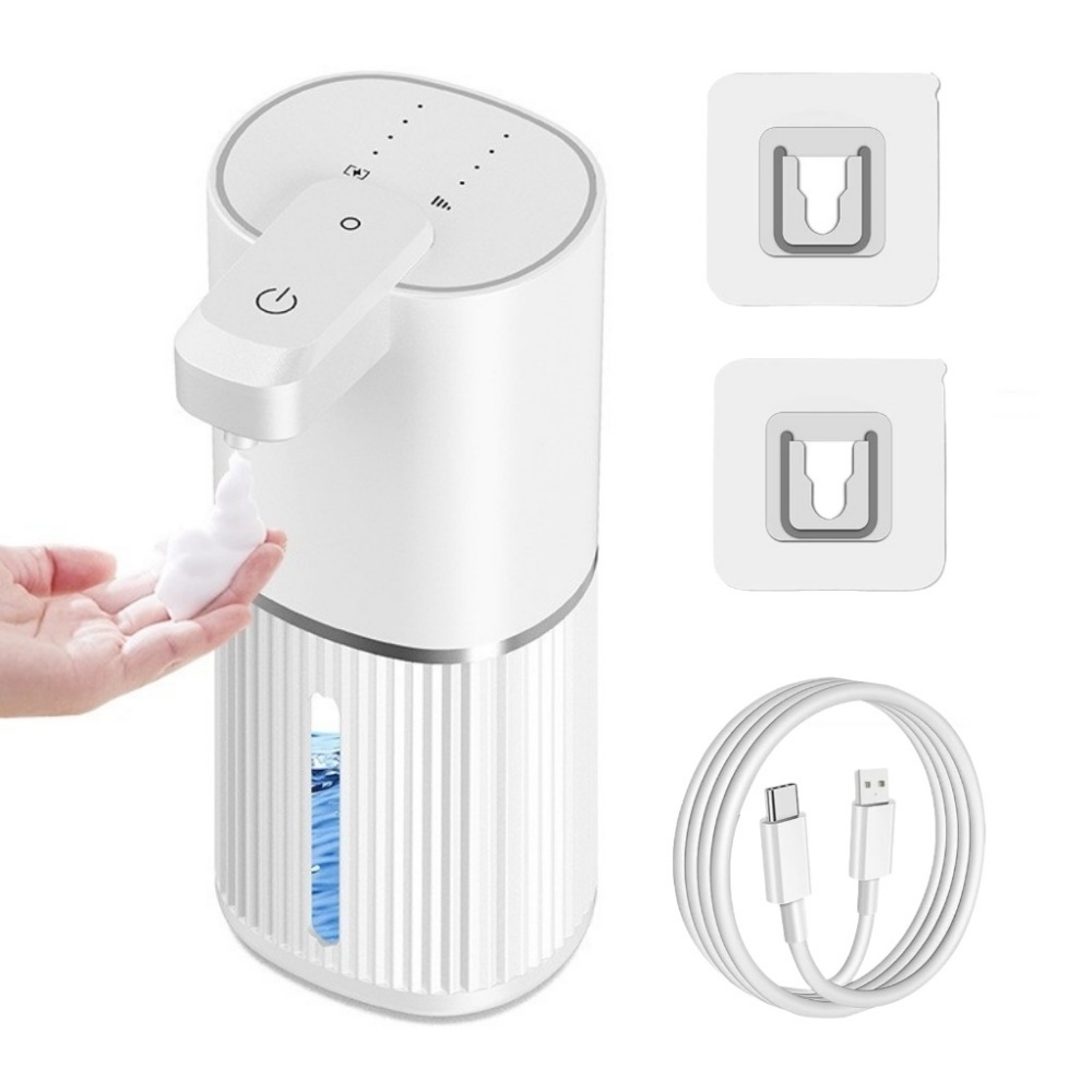 เครื่องจ่ายสบู่โฟมอัตโนมัติแบบ - Home Bathroom Wall Soap Dispenser บทวิจารณ์และราคา