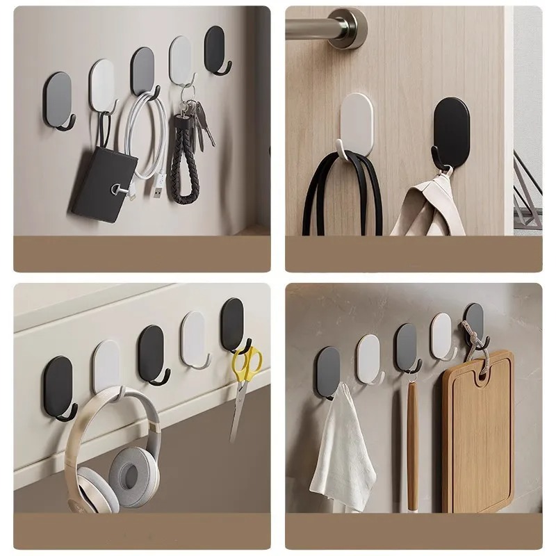 ตะขอแขวนผนังแบบติดเอง 5/10/20/ - Robe Hook Adhesive บทวิจารณ์และราคา
