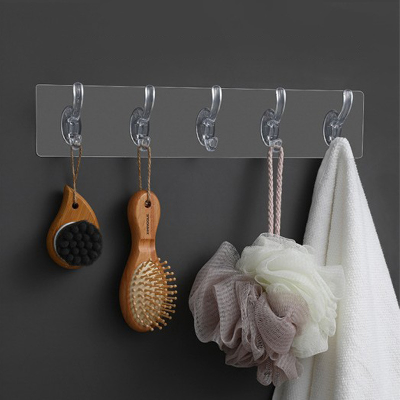กาวโปร่งใส Coat Rack ติดผนัง 3 - Robe Hook Adhesive บทวิจารณ์และราคา