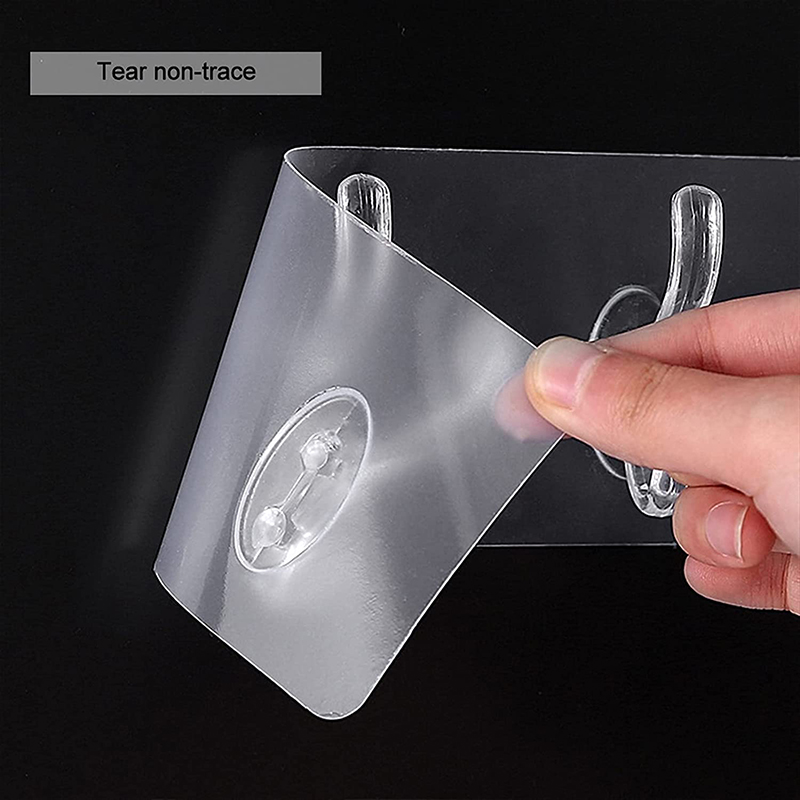 กาวโปร่งใส Coat Rack ติดผนัง 3 - Robe Hook Adhesive บทวิจารณ์และราคา
