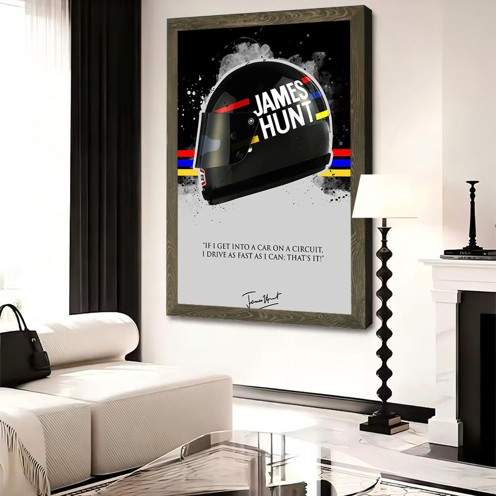 คำคมของเจมส์ ฮันท์ ภาพพิมพ์บนผ - Home Design Bathroom บทวิจารณ์และราคา