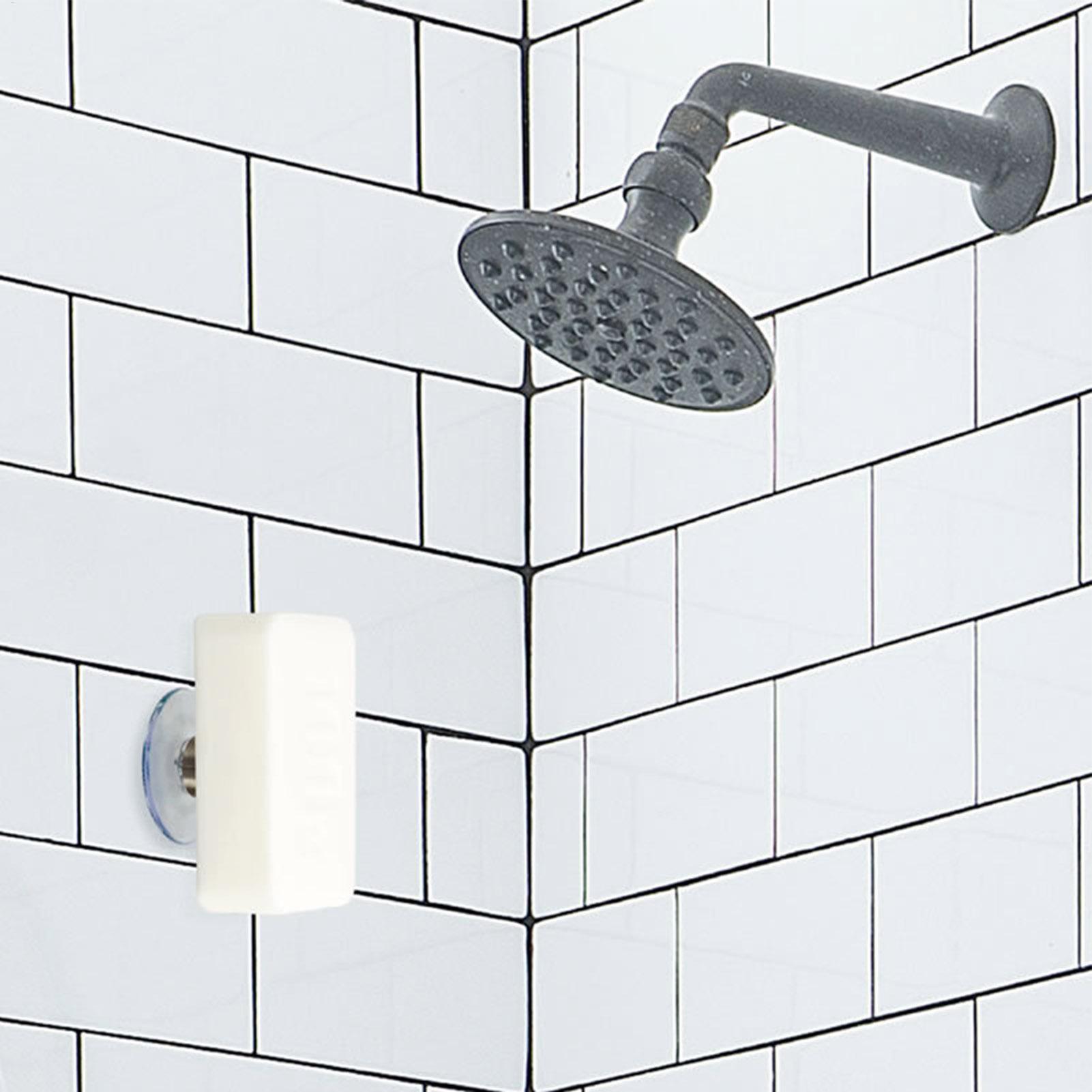 ที่วางสบู่แบบแม่เหล็ก อุปกรณ์จ - Home Bathroom Wall Soap Dispenser บทวิจารณ์และราคา
