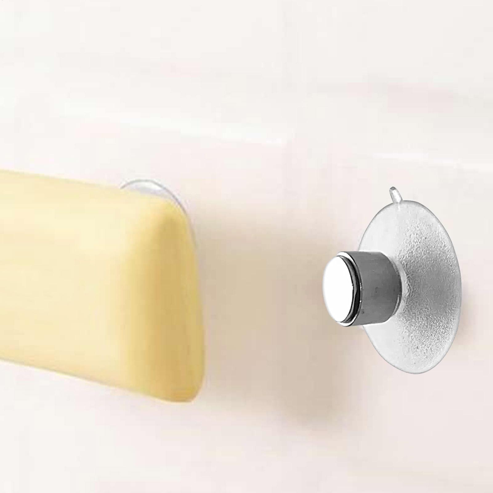 ที่วางสบู่แบบแม่เหล็ก อุปกรณ์จ - Home Bathroom Wall Soap Dispenser บทวิจารณ์และราคา