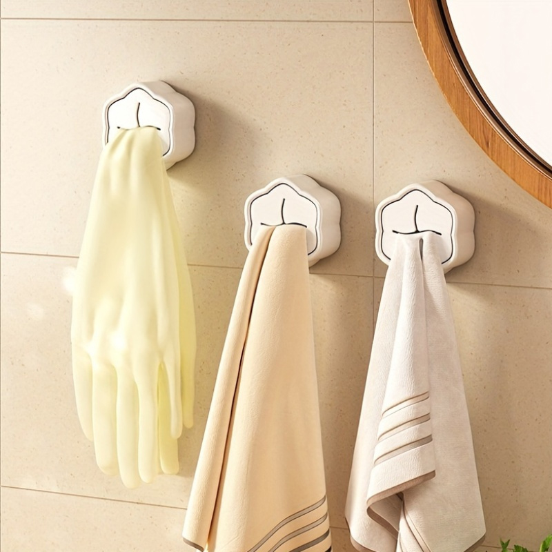 ที่แขวนผ้าเช็ดตัวแบบติดผนัง 6  - Robe Hook Adhesive บทวิจารณ์และราคา