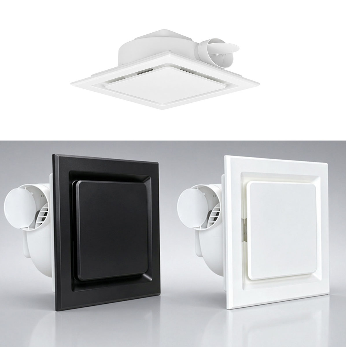 พัดลมดูดอากาศแบบติดเพดานขนาด 8 - Home Bathroom Ventilation บทวิจารณ์และราคา
