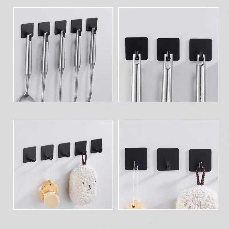 ตะขอแขวนผนังแบบติดเอง 2-4 ชิ้น - Robe Hook Adhesive บทวิจารณ์และราคา