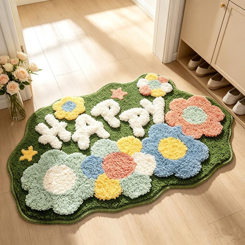 พรมเช็ดเท้าห้องน้ำสไตล์มินิมอล - Jet Home Bathroom Mats บทวิจารณ์และราคา