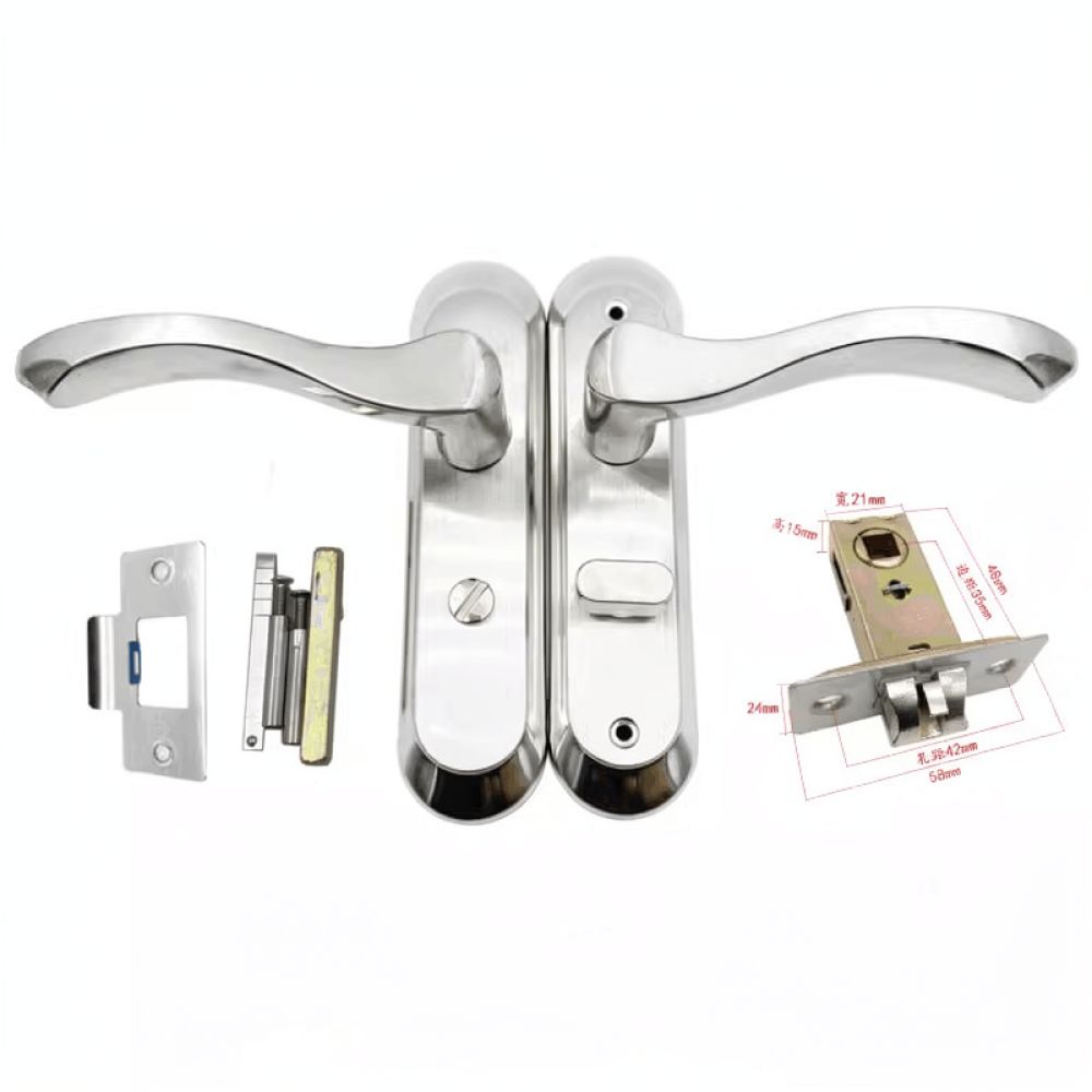 ชุดมือจับสแตนเลสพร้อมตัวล็อกปร - Home Hardware Bathroom Accessories บทวิจารณ์และราคา