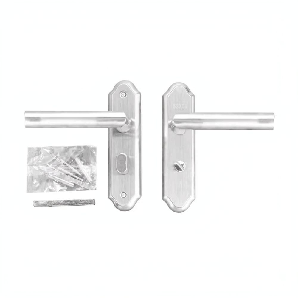 ชุดมือจับสแตนเลสพร้อมตัวล็อกปร - Home Hardware Bathroom Accessories บทวิจารณ์และราคา